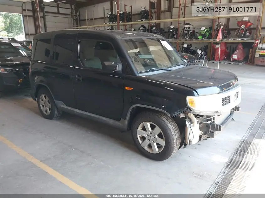 2009 Honda Element Ex VIN: 5J6YH28719L001771 Lot: 45638564