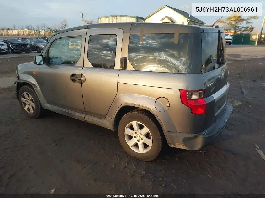5J6YH2H73AL006961 2010 Honda Element Ex