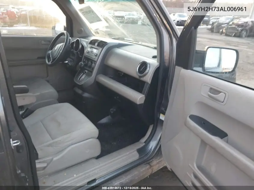 5J6YH2H73AL006961 2010 Honda Element Ex