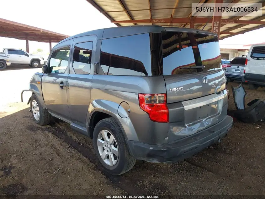 2010 Honda Element Ex VIN: 5J6YH1H73AL006534 Lot: 45448754