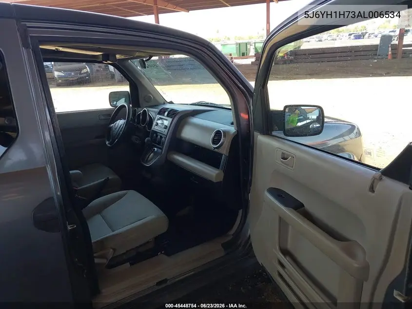 2010 Honda Element Ex VIN: 5J6YH1H73AL006534 Lot: 45448754