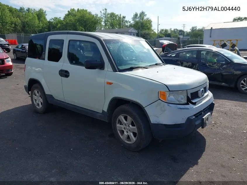 2010 Honda Element Ex VIN: 5J6YH2H79AL004440 Lot: 45488411