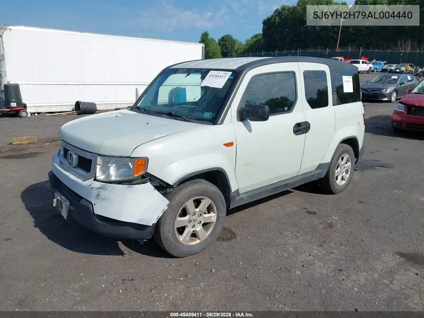 2010 Honda Element Ex VIN: 5J6YH2H79AL004440 Lot: 45488411