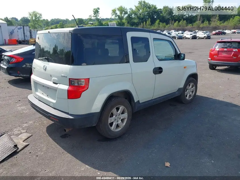 2010 Honda Element Ex VIN: 5J6YH2H79AL004440 Lot: 45488411