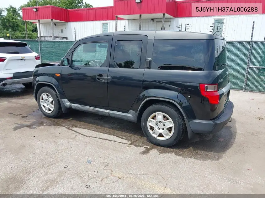 2010 Honda Element Lx VIN: 5J6YH1H37AL006288 Lot: 45499941