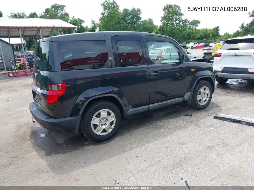 2010 Honda Element Lx VIN: 5J6YH1H37AL006288 Lot: 45499941