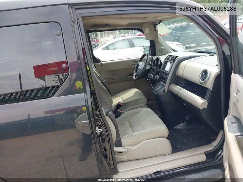 2010 Honda Element Lx VIN: 5J6YH1H37AL006288 Lot: 45499941