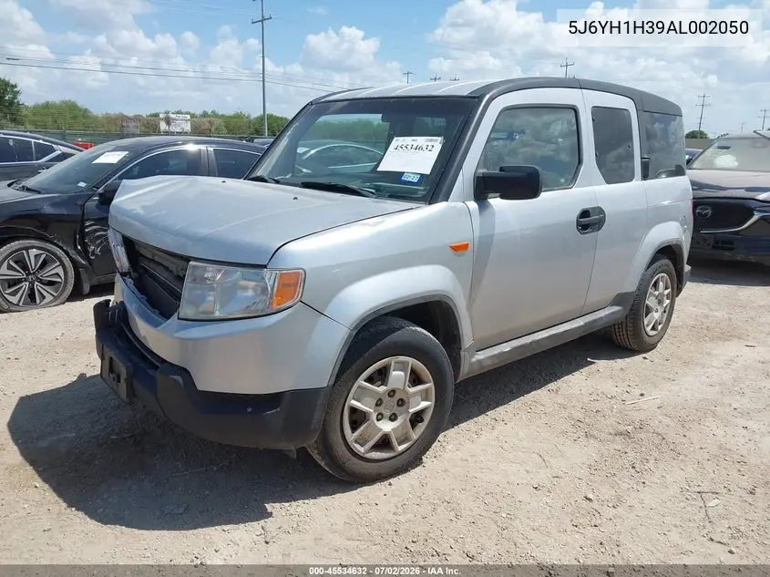 2010 Honda Element Lx VIN: 5J6YH1H39AL002050 Lot: 45534632