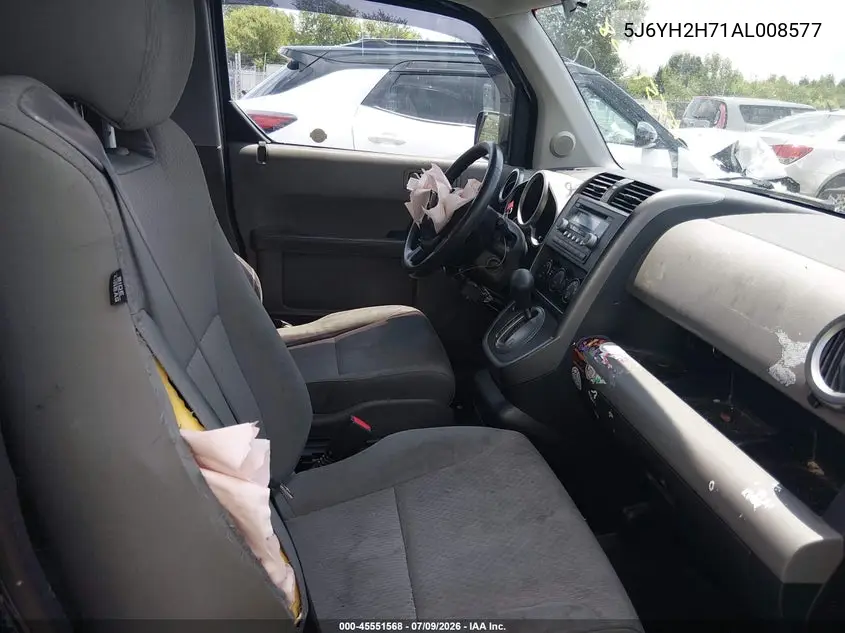 2010 Honda Element Ex VIN: 5J6YH2H71AL008577 Lot: 45551568