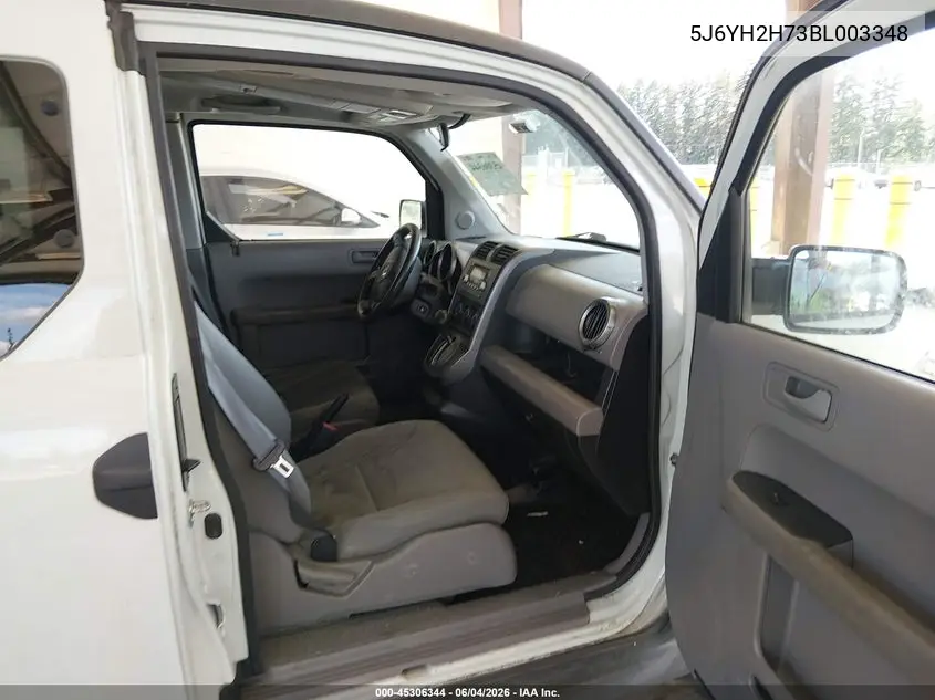 2011 Honda Element Ex VIN: 5J6YH2H73BL003348 Lot: 45306344