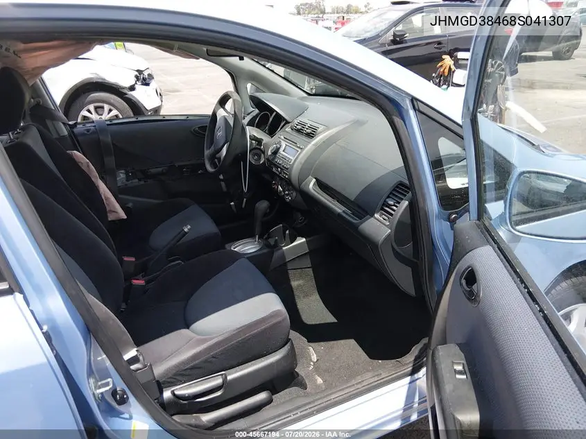 2008 Honda Fit VIN: JHMGD38468S041307 Lot: 45667194