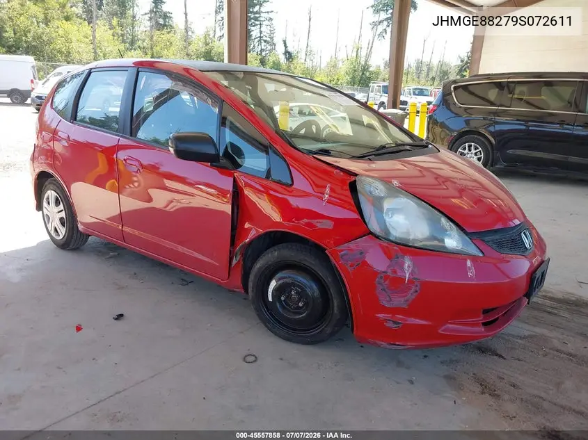 2009 Honda Fit VIN: JHMGE88279S072611 Lot: 45557858