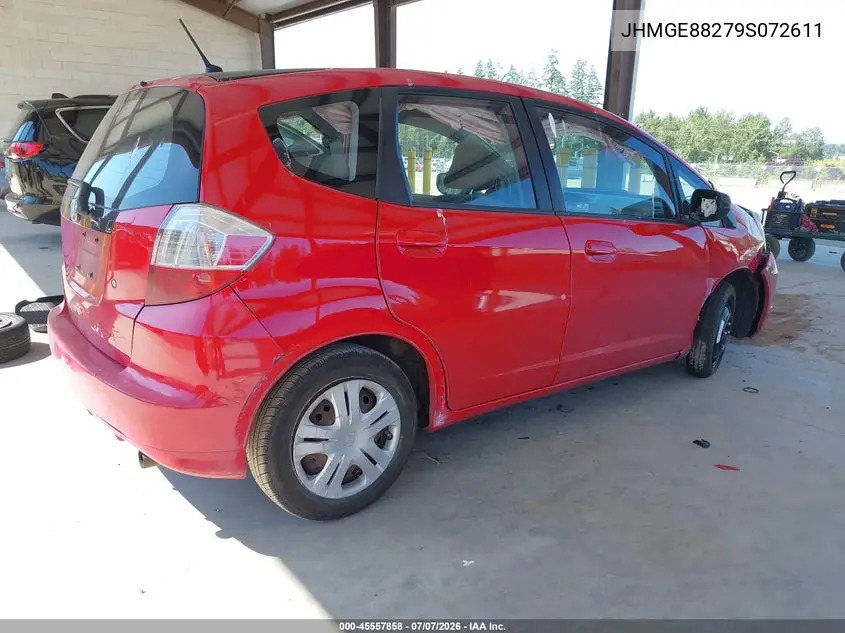 2009 Honda Fit VIN: JHMGE88279S072611 Lot: 45557858