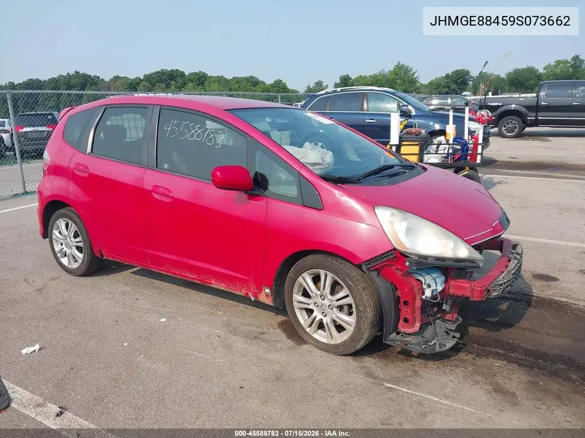 2009 Honda Fit Sport VIN: JHMGE88459S073662 Lot: 45588783