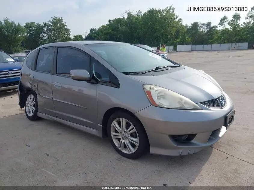 2009 Honda Fit Sport VIN: JHMGE886X9S013880 Lot: 45595015