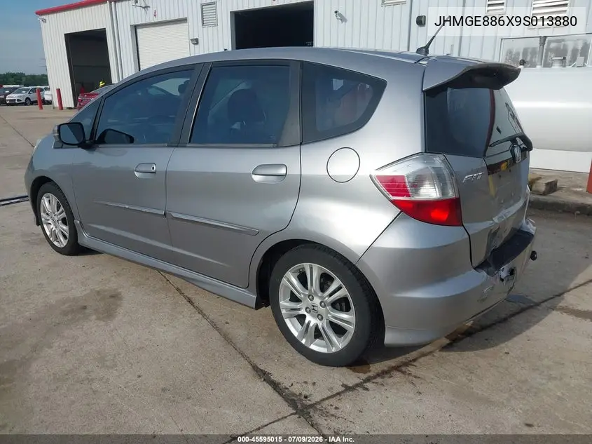 2009 Honda Fit Sport VIN: JHMGE886X9S013880 Lot: 45595015