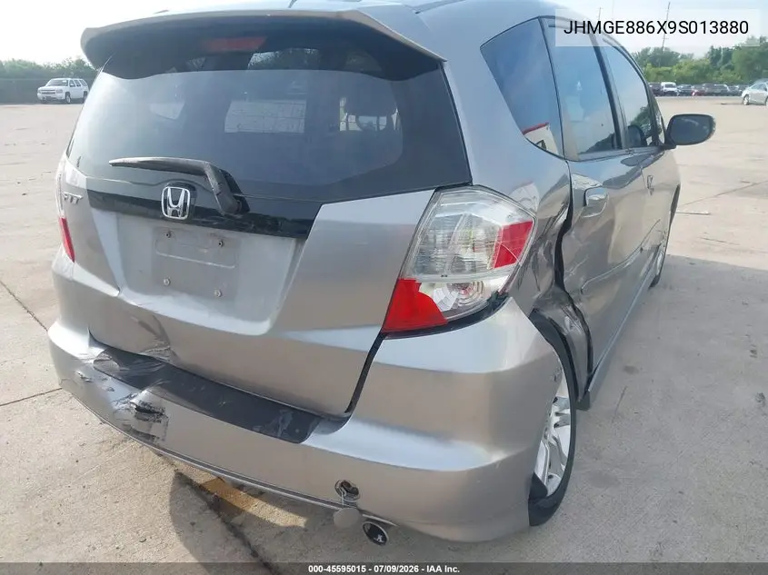 2009 Honda Fit Sport VIN: JHMGE886X9S013880 Lot: 45595015