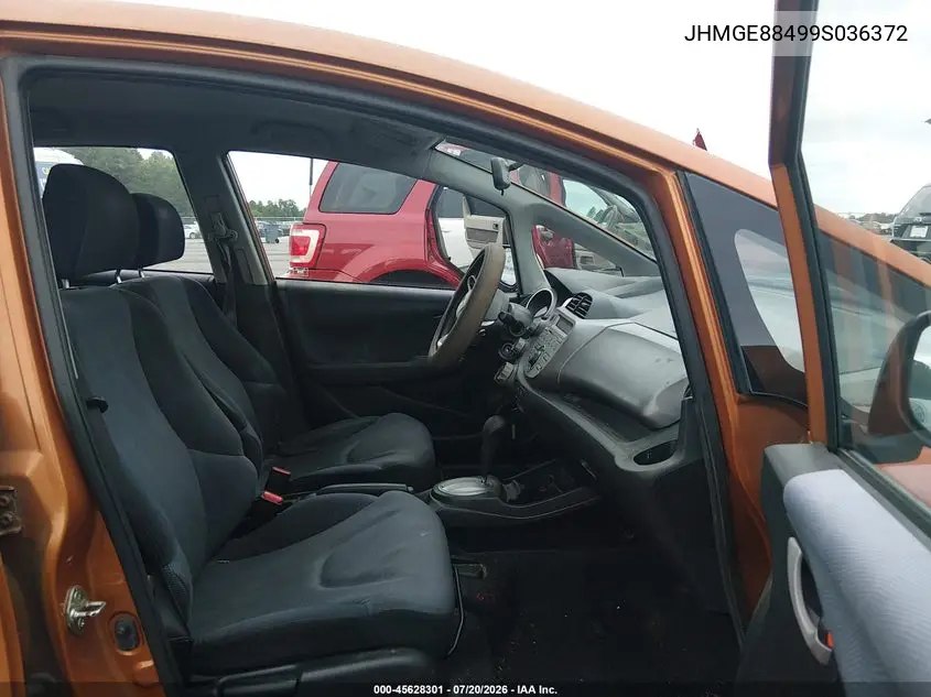 2009 Honda Fit Sport VIN: JHMGE88499S036372 Lot: 45628301