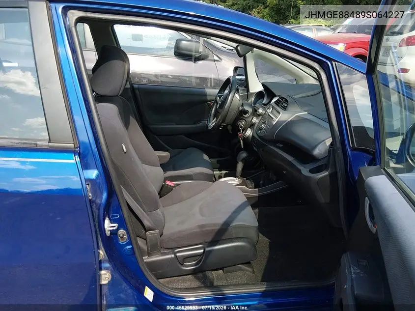 2009 Honda Fit Sport VIN: JHMGE88489S064227 Lot: 45629993