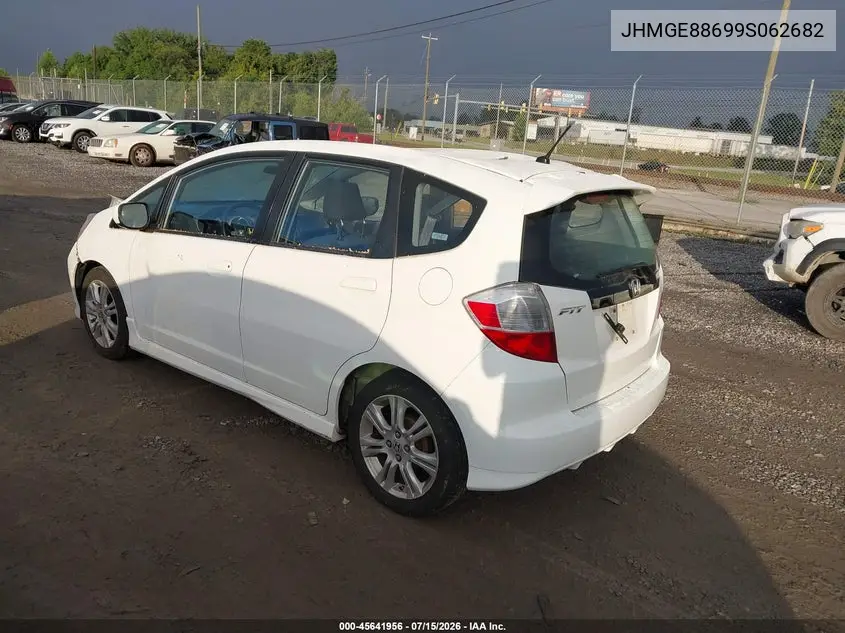 2009 Honda Fit Sport VIN: JHMGE88699S062682 Lot: 45641956