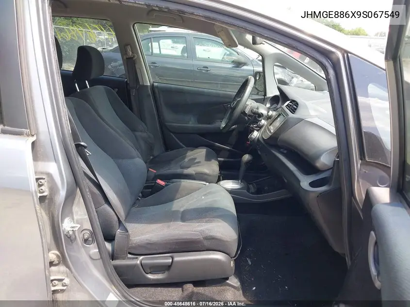 2009 Honda Fit Sport VIN: JHMGE886X9S067549 Lot: 45648616
