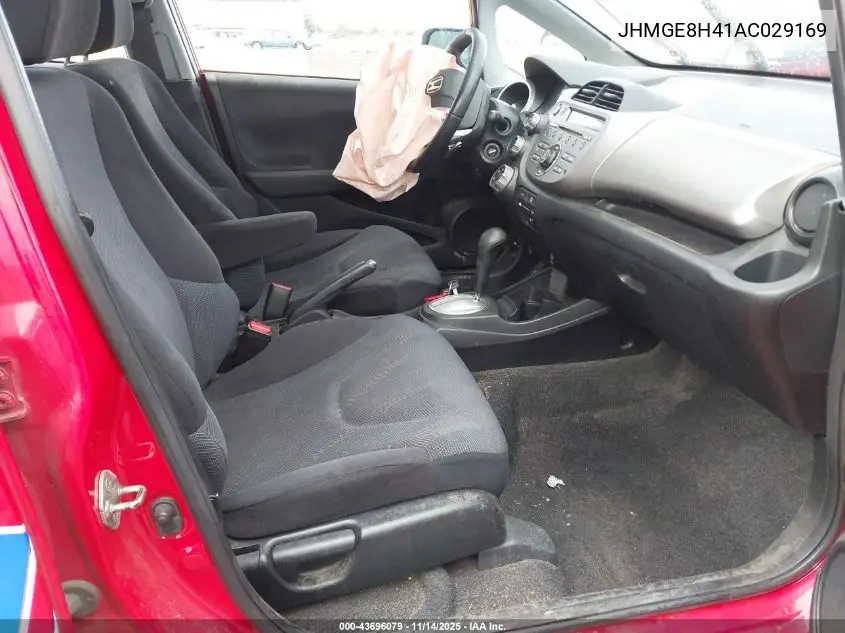JHMGE8H41AC029169 2010 Honda Fit Sport