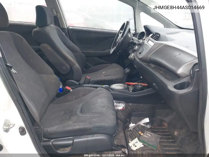 JHMGE8H44AS014669 2010 Honda Fit Sport