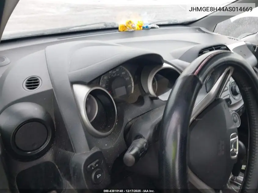 JHMGE8H44AS014669 2010 Honda Fit Sport