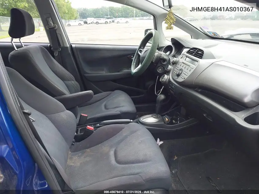 2010 Honda Fit Sport VIN: JHMGE8H41AS010367 Lot: 45679410