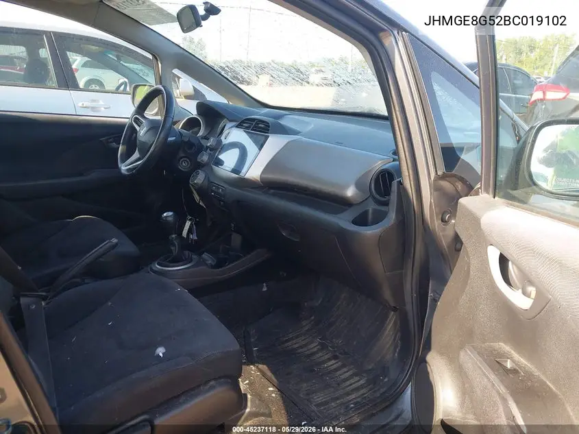 2011 Honda Fit Sport VIN: JHMGE8G52BC019102 Lot: 45237118