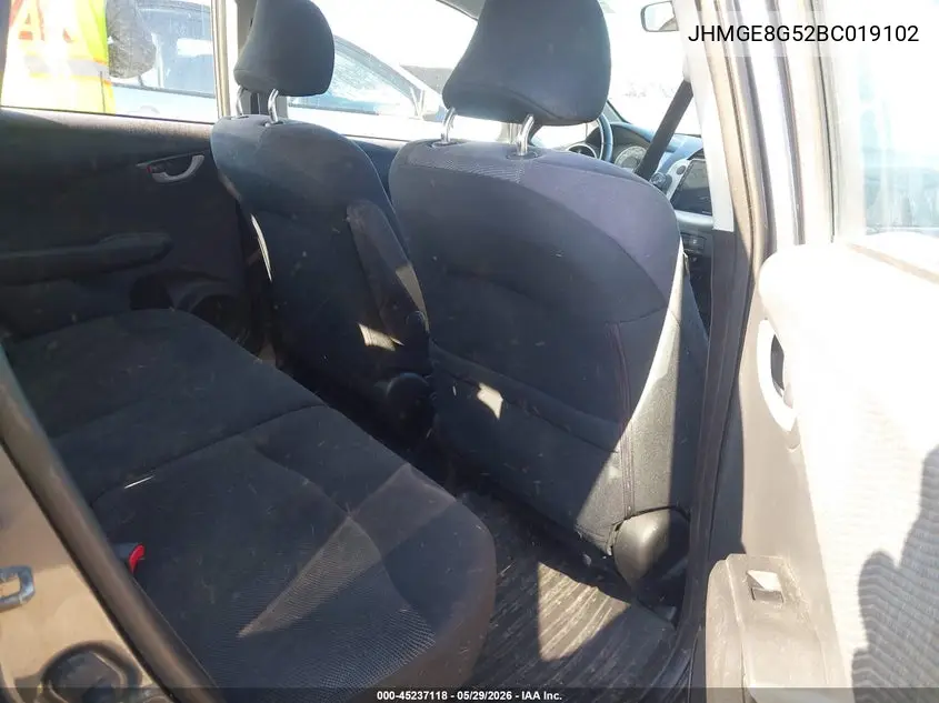 2011 Honda Fit Sport VIN: JHMGE8G52BC019102 Lot: 45237118