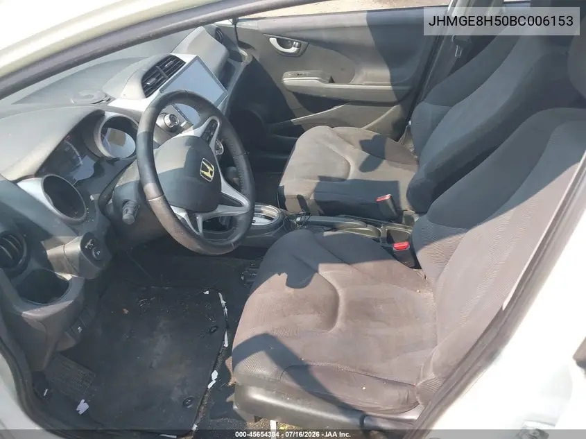2011 Honda Fit Sport VIN: JHMGE8H50BC006153 Lot: 45654384