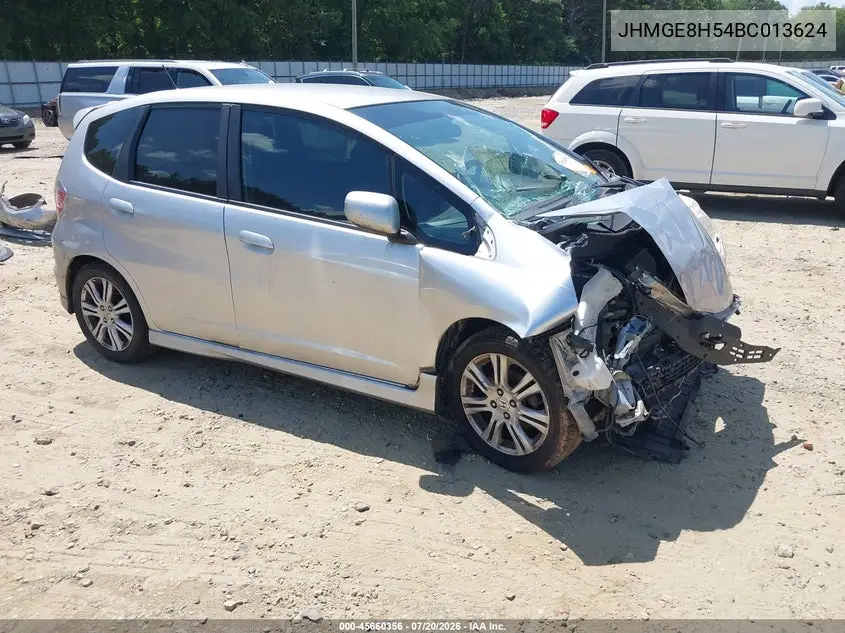 2011 Honda Fit Sport VIN: JHMGE8H54BC013624 Lot: 45660356