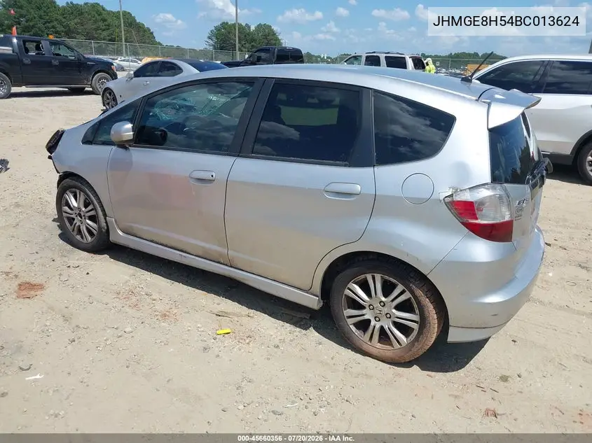 2011 Honda Fit Sport VIN: JHMGE8H54BC013624 Lot: 45660356