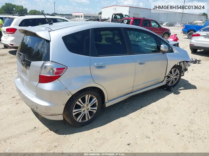 2011 Honda Fit Sport VIN: JHMGE8H54BC013624 Lot: 45660356