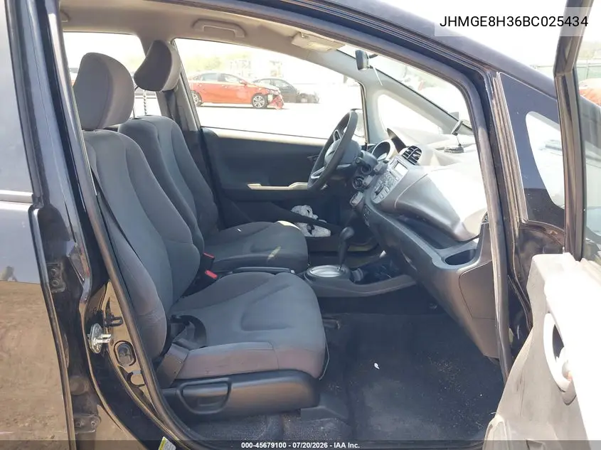 2011 Honda Fit VIN: JHMGE8H36BC025434 Lot: 45679100