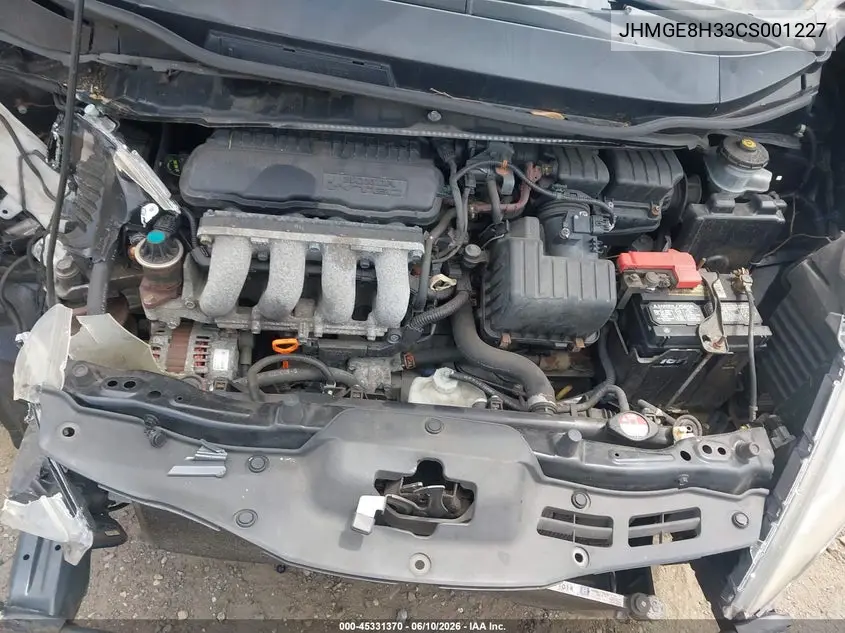 JHMGE8H33CS001227 2012 Honda Fit