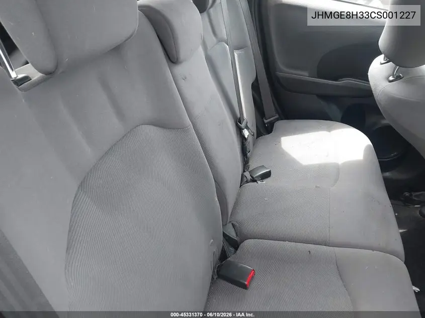 JHMGE8H33CS001227 2012 Honda Fit