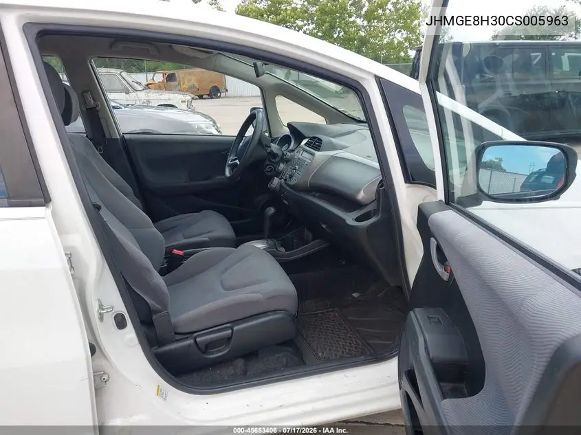 2012 Honda Fit VIN: JHMGE8H30CS005963 Lot: 45653406