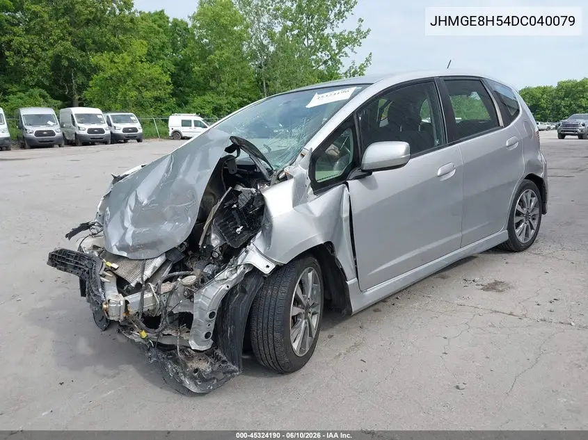 2013 Honda Fit Sport VIN: JHMGE8H54DC040079 Lot: 45324190