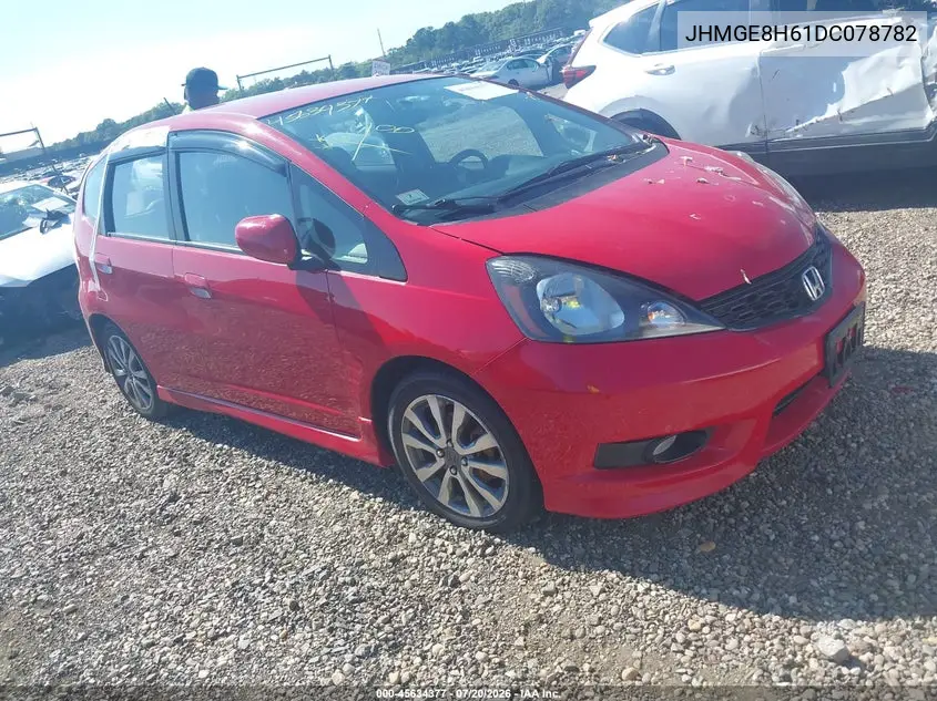 2013 Honda Fit Sport VIN: JHMGE8H61DC078782 Lot: 45634377