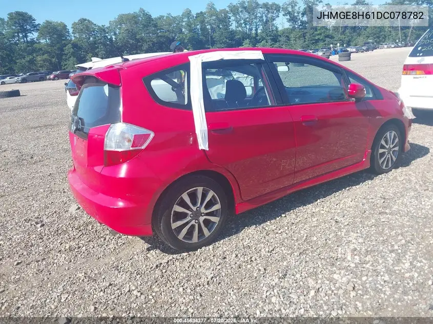 2013 Honda Fit Sport VIN: JHMGE8H61DC078782 Lot: 45634377