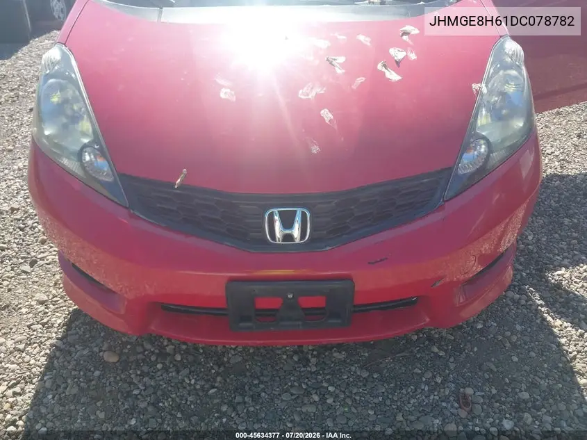 2013 Honda Fit Sport VIN: JHMGE8H61DC078782 Lot: 45634377