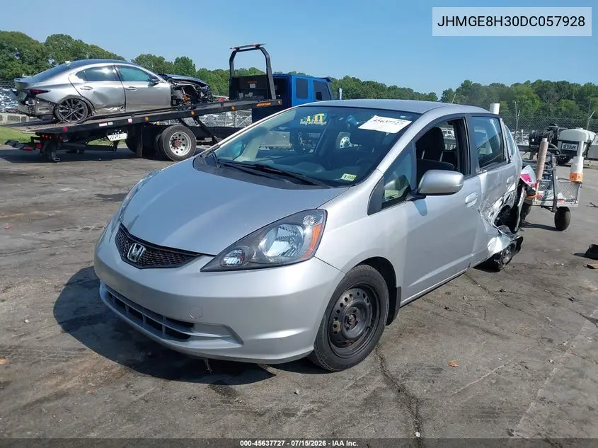 2013 Honda Fit VIN: JHMGE8H30DC057928 Lot: 45637727