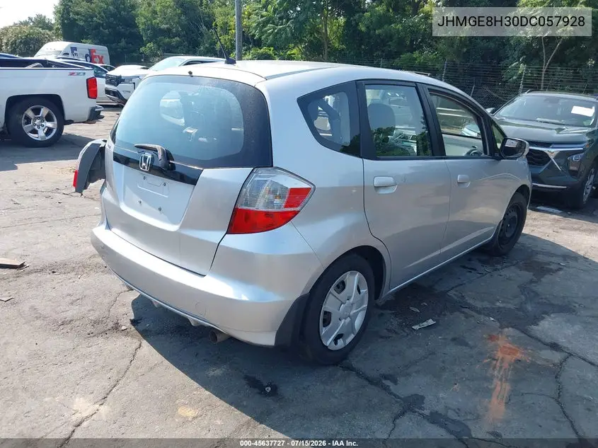 2013 Honda Fit VIN: JHMGE8H30DC057928 Lot: 45637727