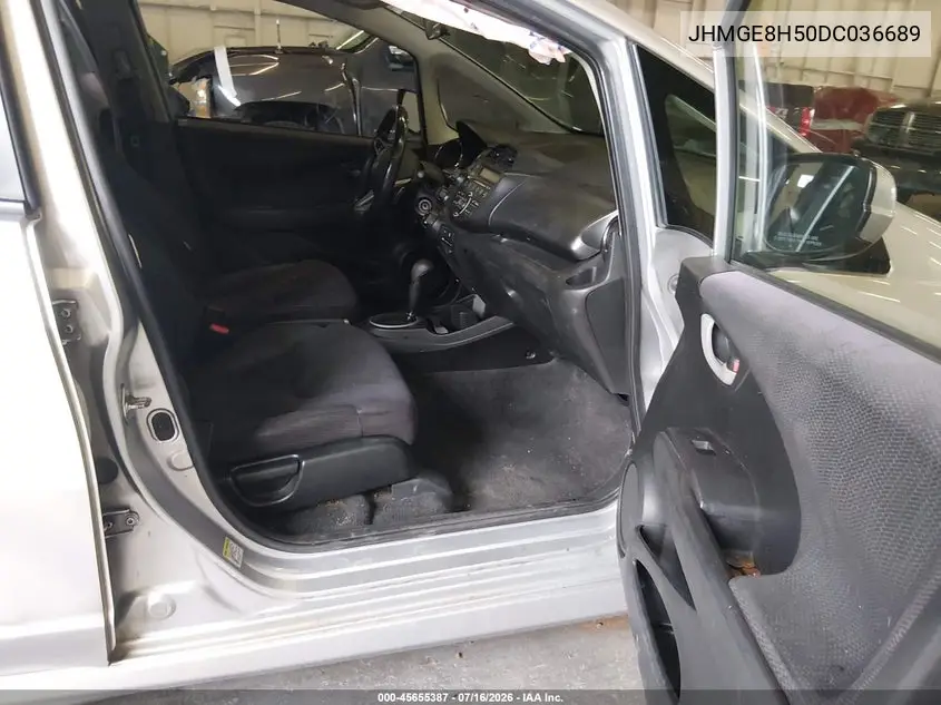 2013 Honda Fit Sport VIN: JHMGE8H50DC036689 Lot: 45655387