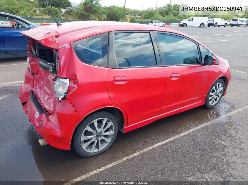 2013 Honda Fit Sport VIN: JHMGE8H5XDC050941 Lot: 45655677