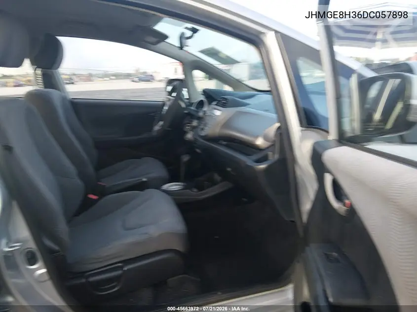 2013 Honda Fit VIN: JHMGE8H36DC057898 Lot: 45663972