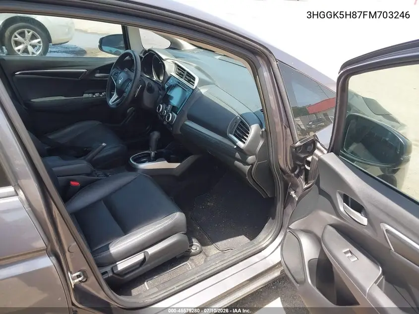 2015 Honda Fit Ex/Ex-L VIN: 3HGGK5H87FM703246 Lot: 45579280