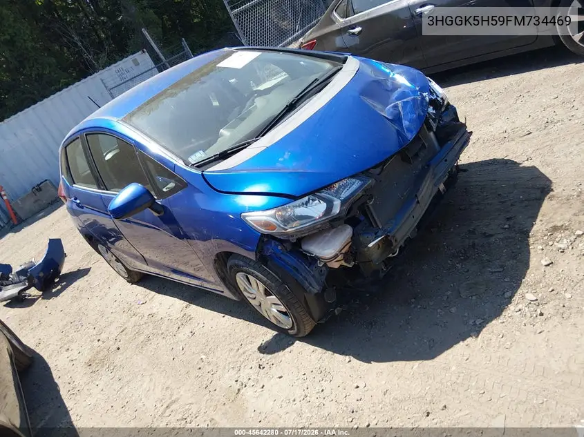 2015 Honda Fit Lx VIN: 3HGGK5H59FM734469 Lot: 45642280
